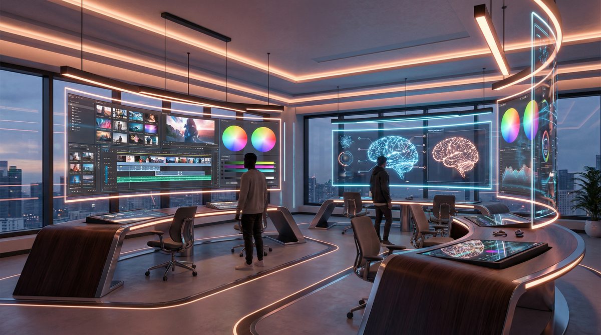 高清无码AI视频创作工作室